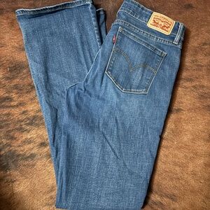 Levi's Woman’s Bootcut Blue Jeans